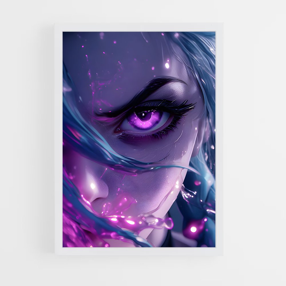Poster Jinx en Folie – affiche League Of Legends (vue 3)